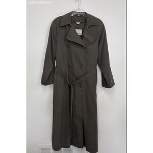 New‎ York Harbor Green Women's Andrea Trench Coat - Size 10